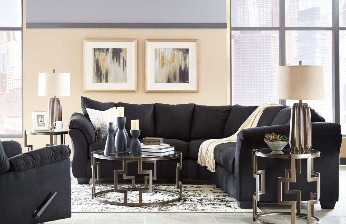 Darcy Black Recliner
