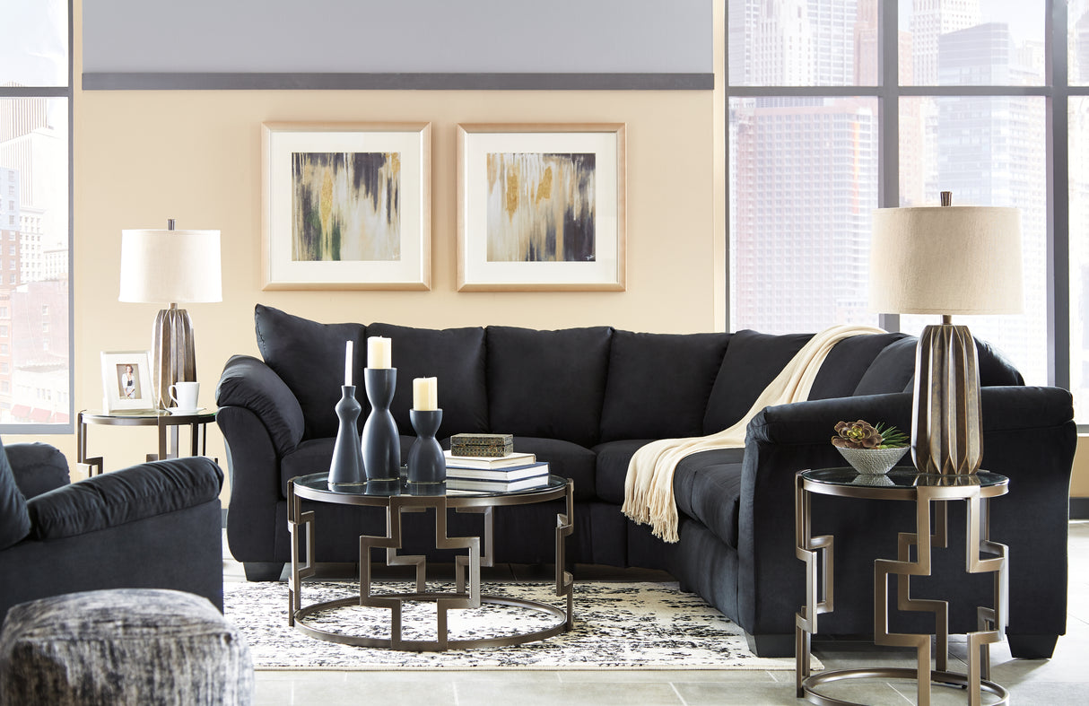 Darcy Black Recliner