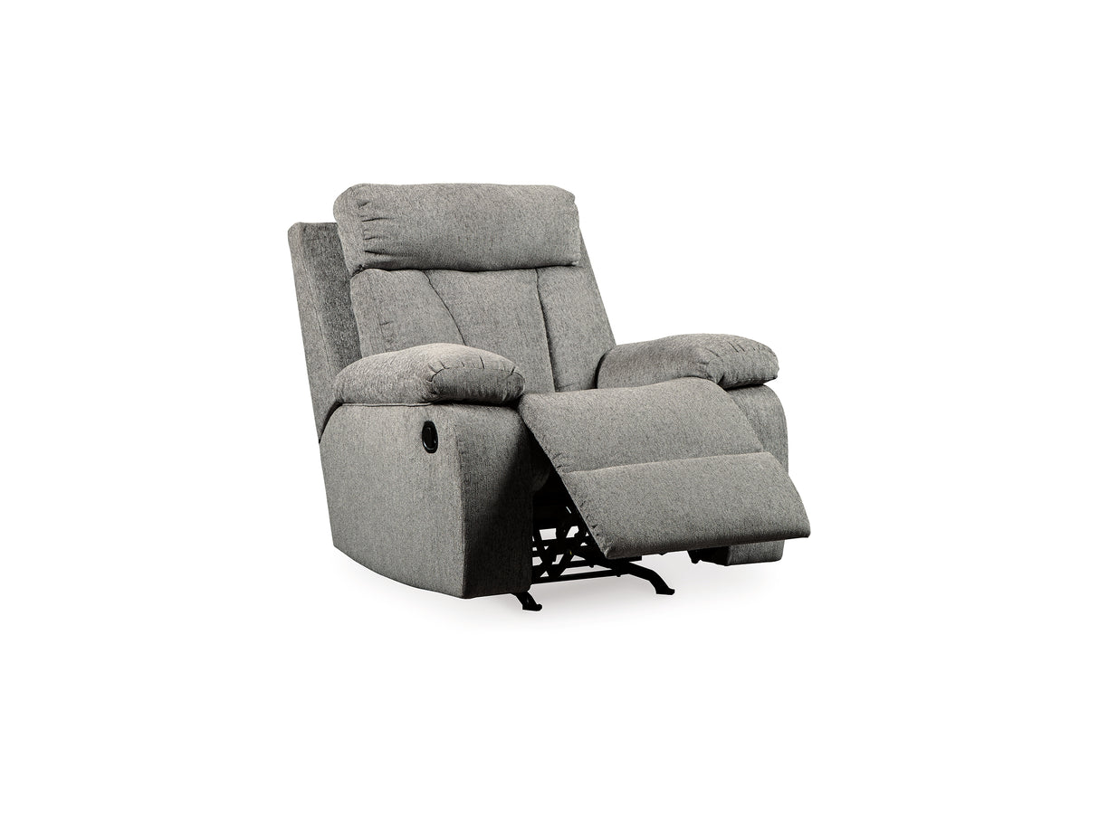 Mitchiner Fog Reclining Loveseat And Recliner