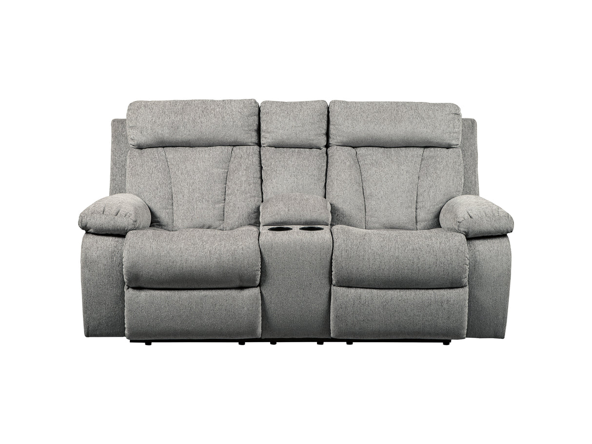 Mitchiner Fog Reclining Sofa And Loveseat
