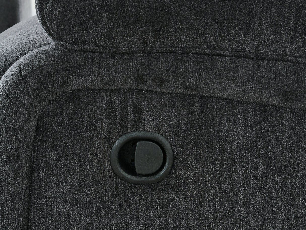 Draycoll Slate Power Reclining Sofa And Loveseat