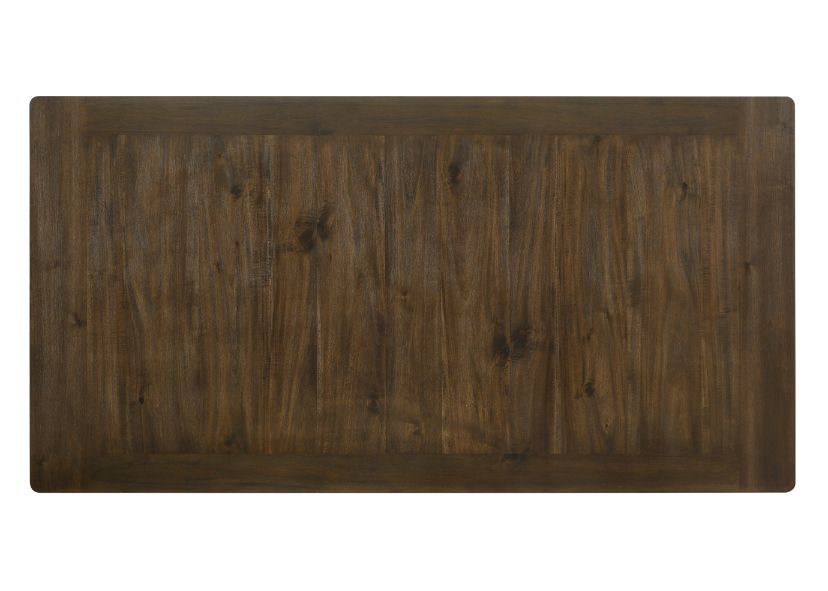 Fedele Weathered Oak & Cream Finish Dining Table