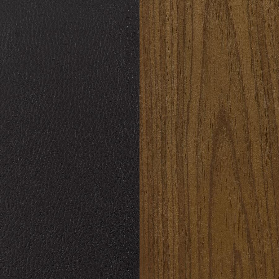 Addington Adjustable Height Office Chair Black And Chrome