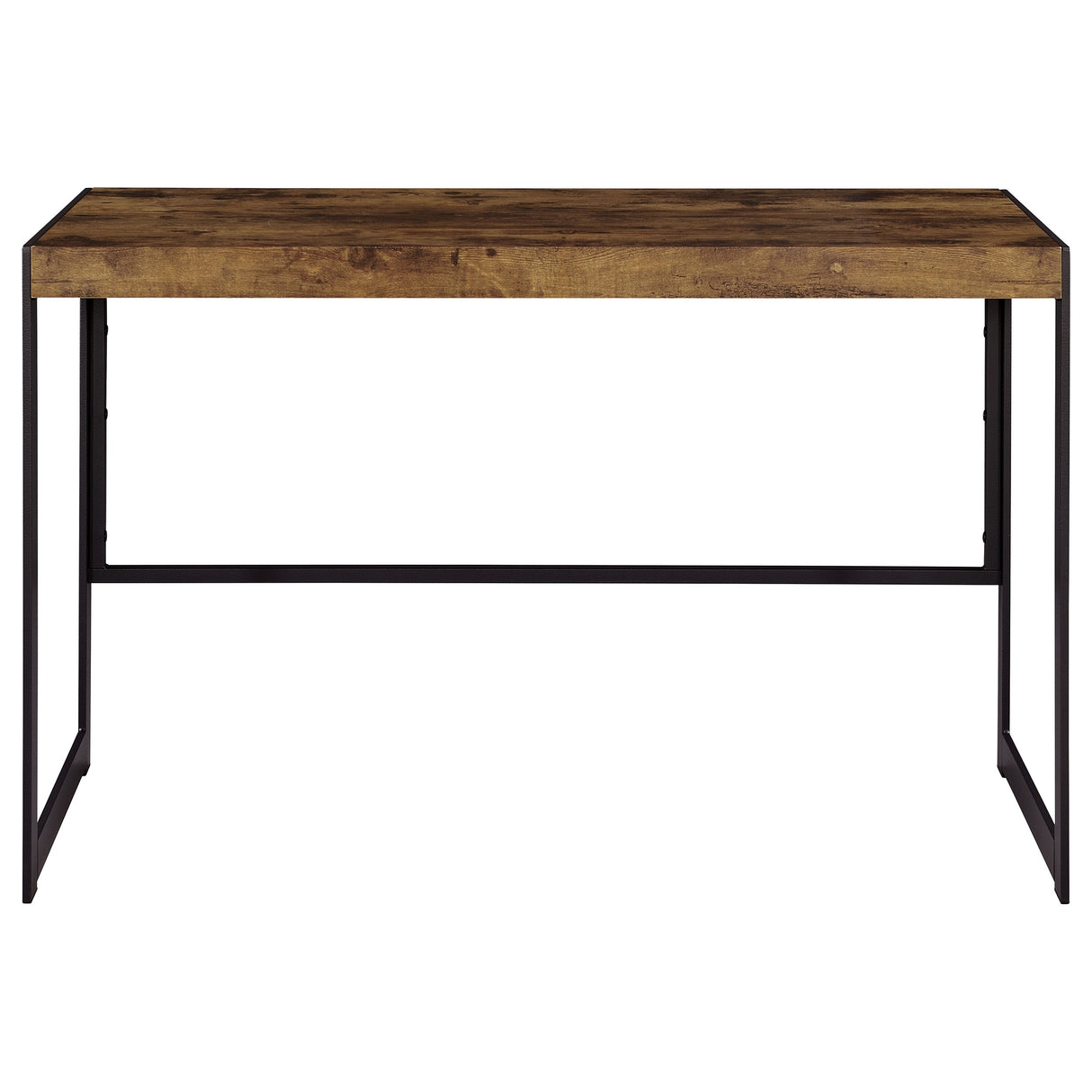 Estrella Writing Desk Antique Nutmeg And Gunmetal