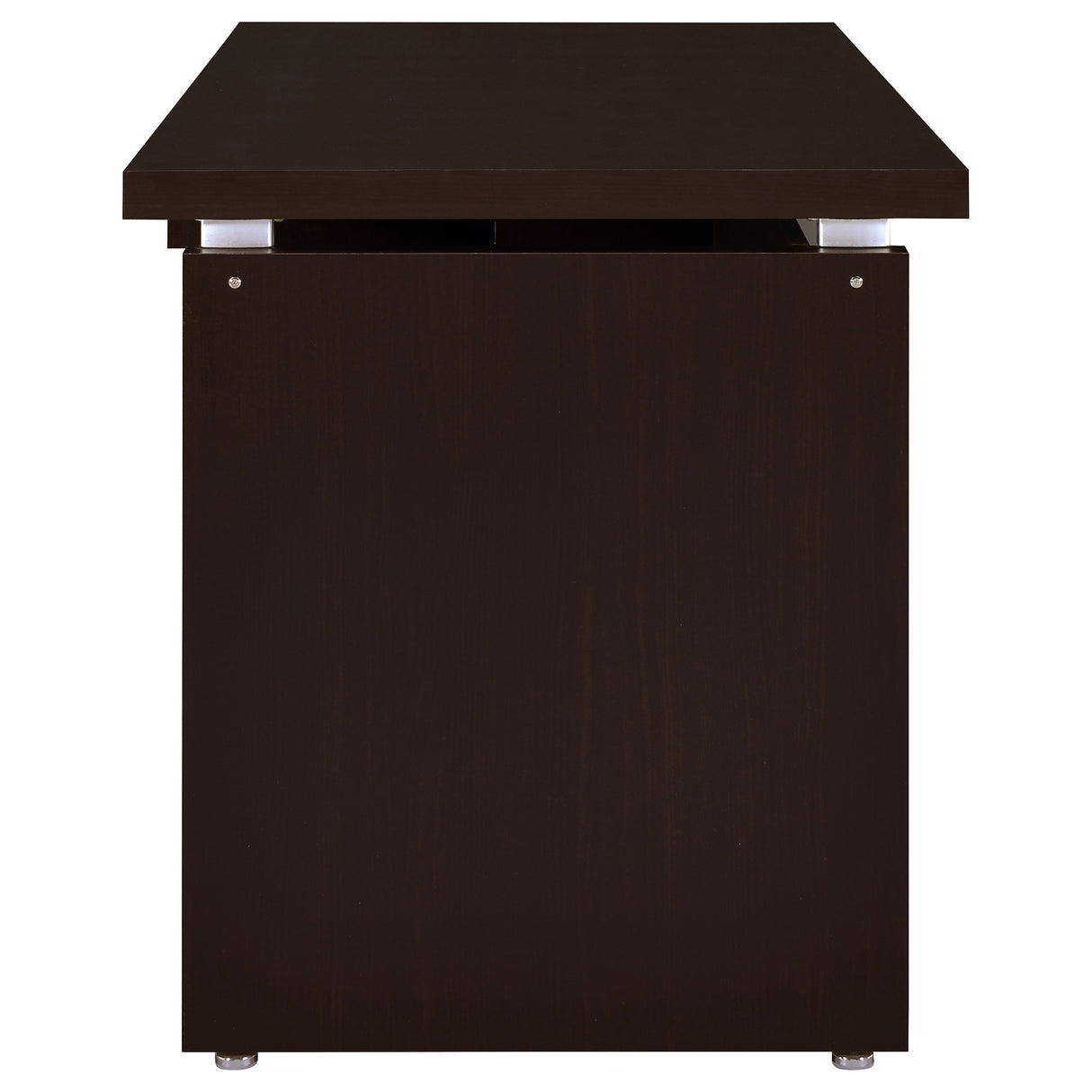 Skylar Computer Desk With Keyboard Drawer Cappuccino