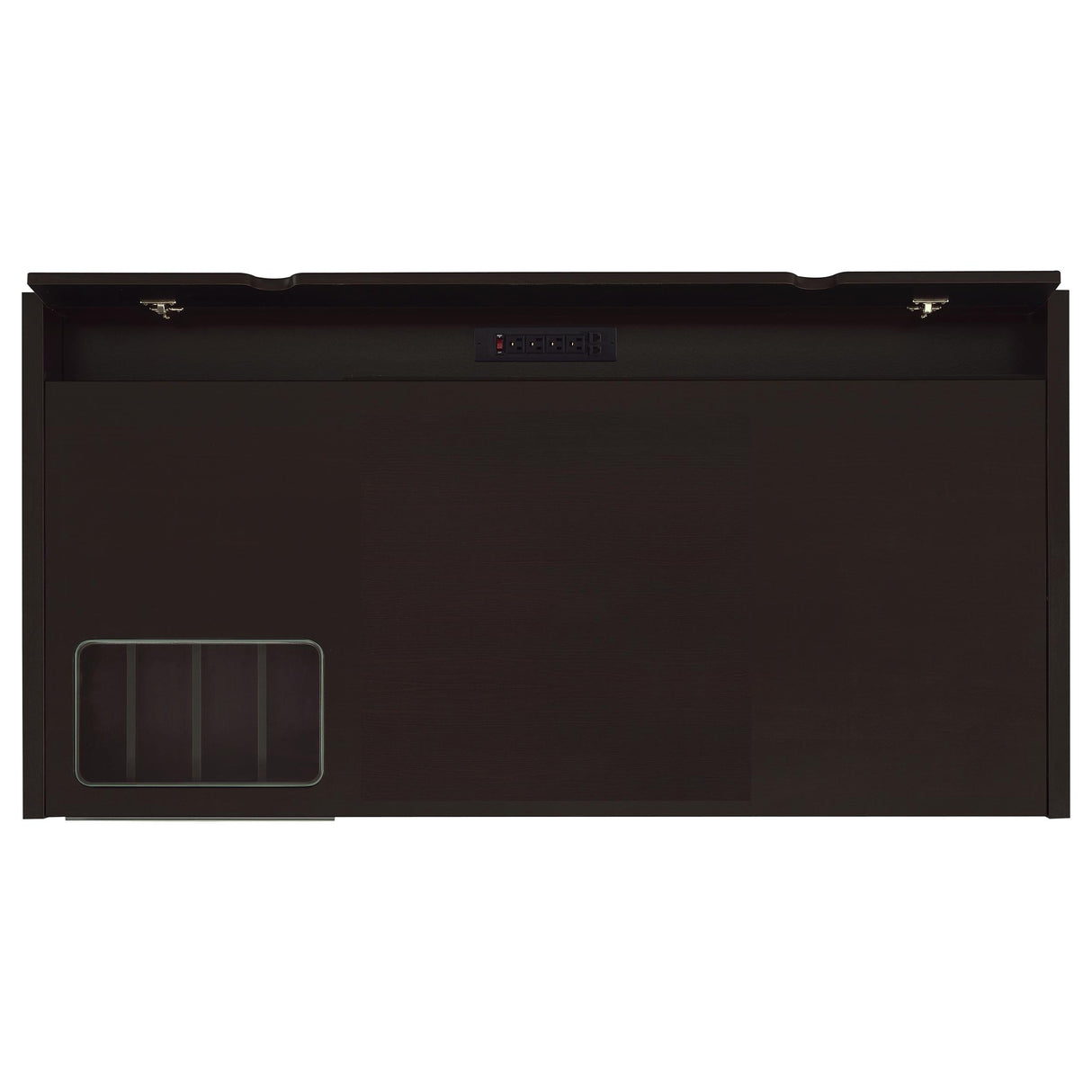 Halston 3-Drawer Connect-It Office Desk Cappuccino