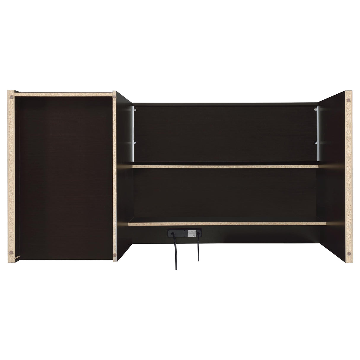 Halston 3-Drawer Connect-It Office Desk Cappuccino