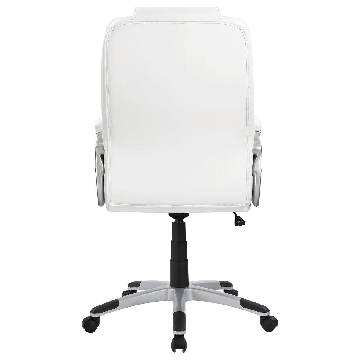 Kaffir Adjustable Height Office Chair White And Silver