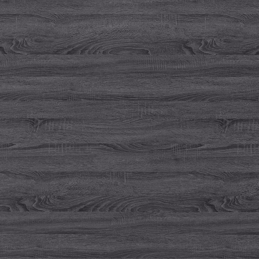 Kravitz Rectangular Writing Desk Weathered Grey And Chrome