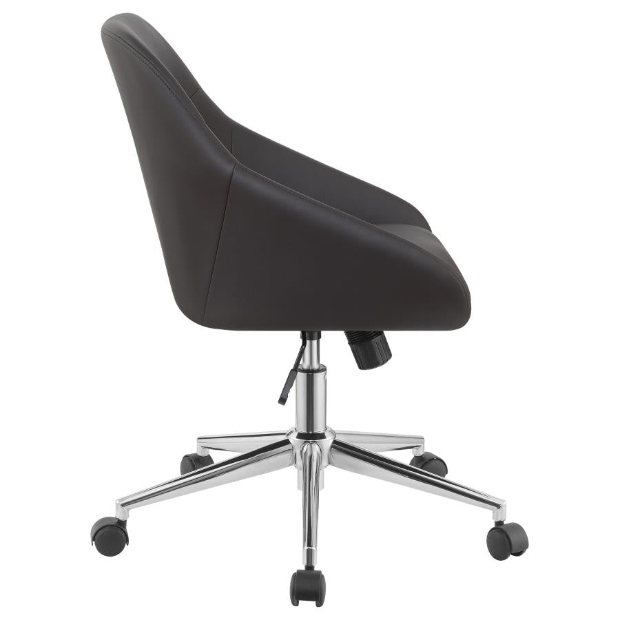 Jackman Upholstered Office Chair With Casters