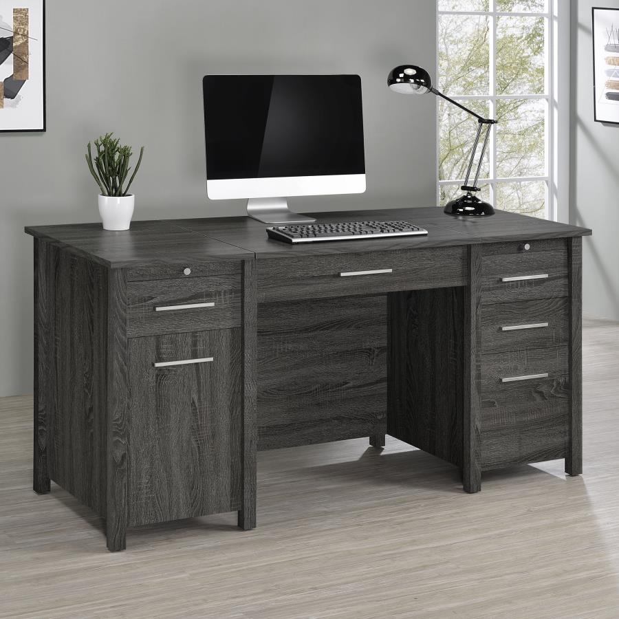 Dylan 4-Drawer Lift Top Office Desk