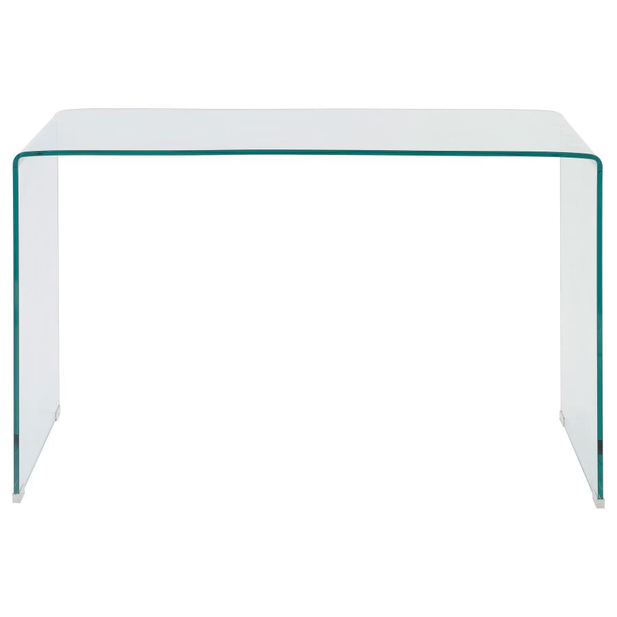 Highsmith Glass Writing Desk Clear