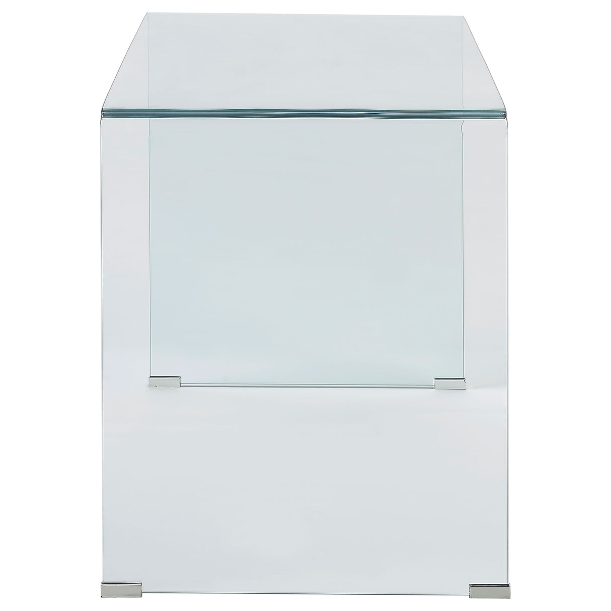 Highsmith Glass Writing Desk Clear
