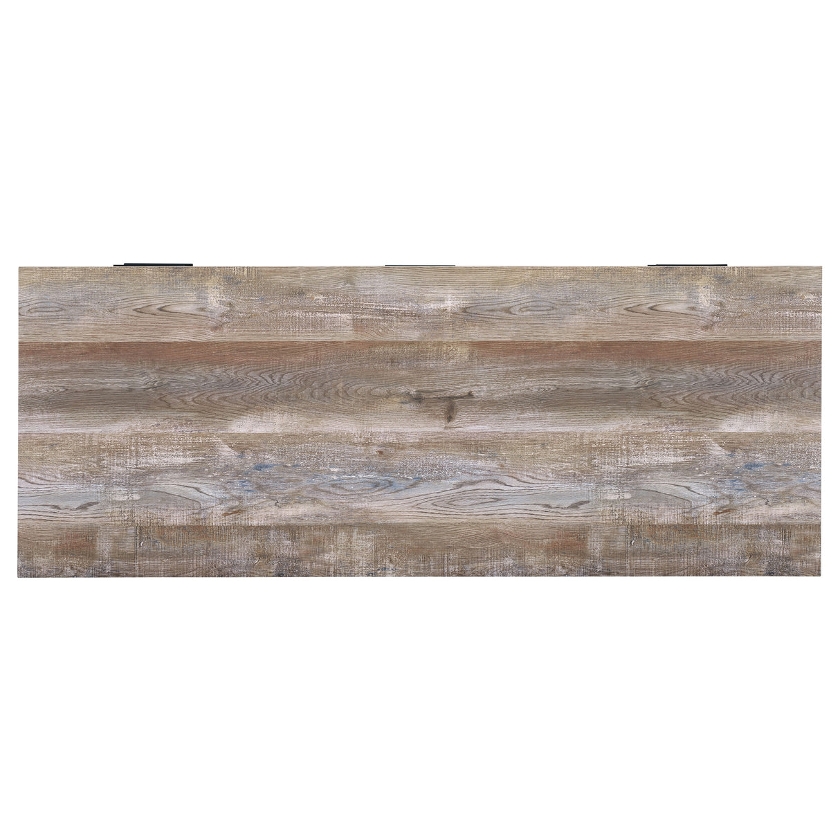 Samson 4-Drawer Office Desk Weathered Oak