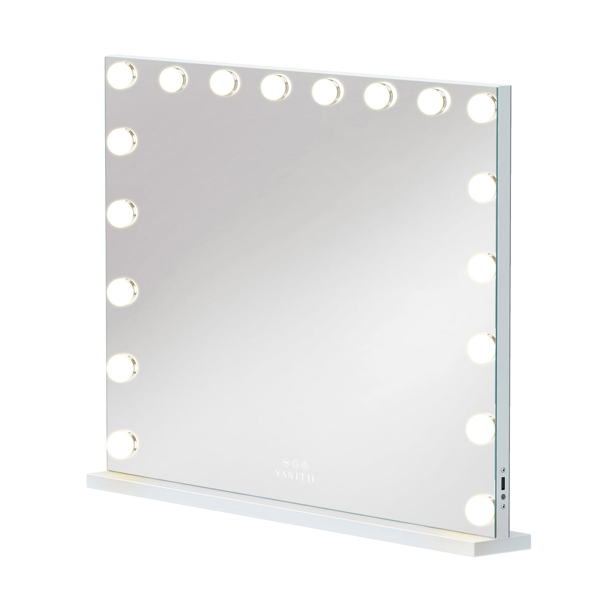 Mary Hollywood Vanity Mirror Pro XXXL - 18 Dimmable LED Bulbs