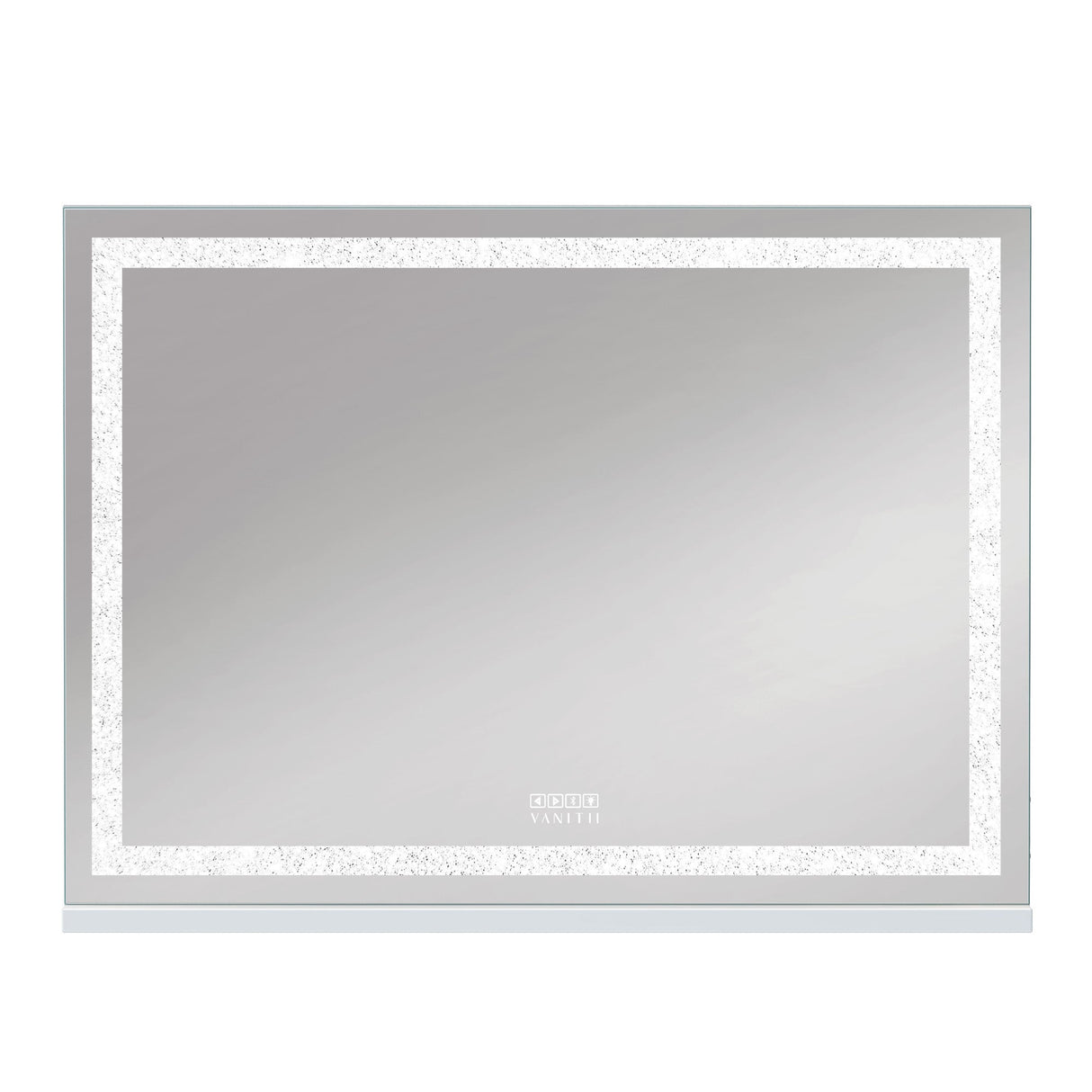 Hollywood led strip Music Mirror