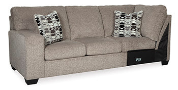 Ballinasloe Platinum Left-Arm Facing Sofa