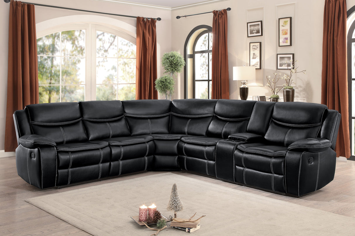 Bastrop 3-Piece Sectional With Right Console