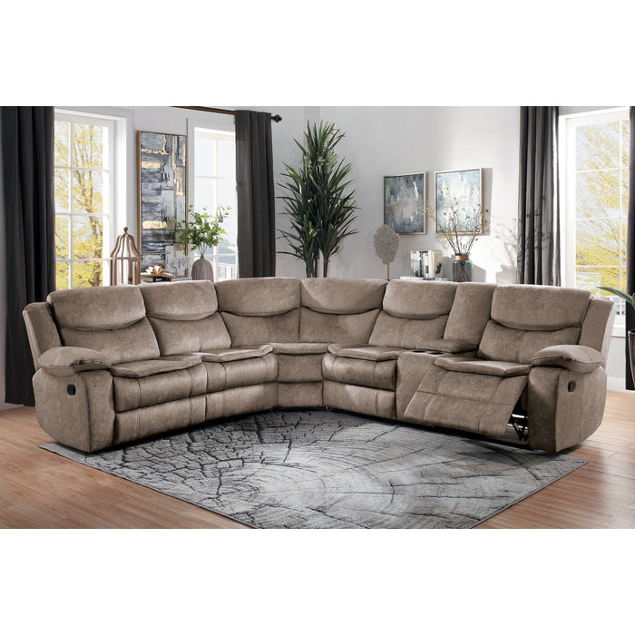 Bastrop 3-Piece Sectional With Right Console