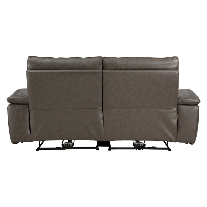 Maroni Power Double Reclining Love Seat With Headrests