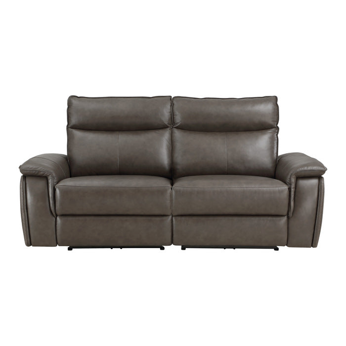 Maroni Power Double Reclining Love Seat With Headrests