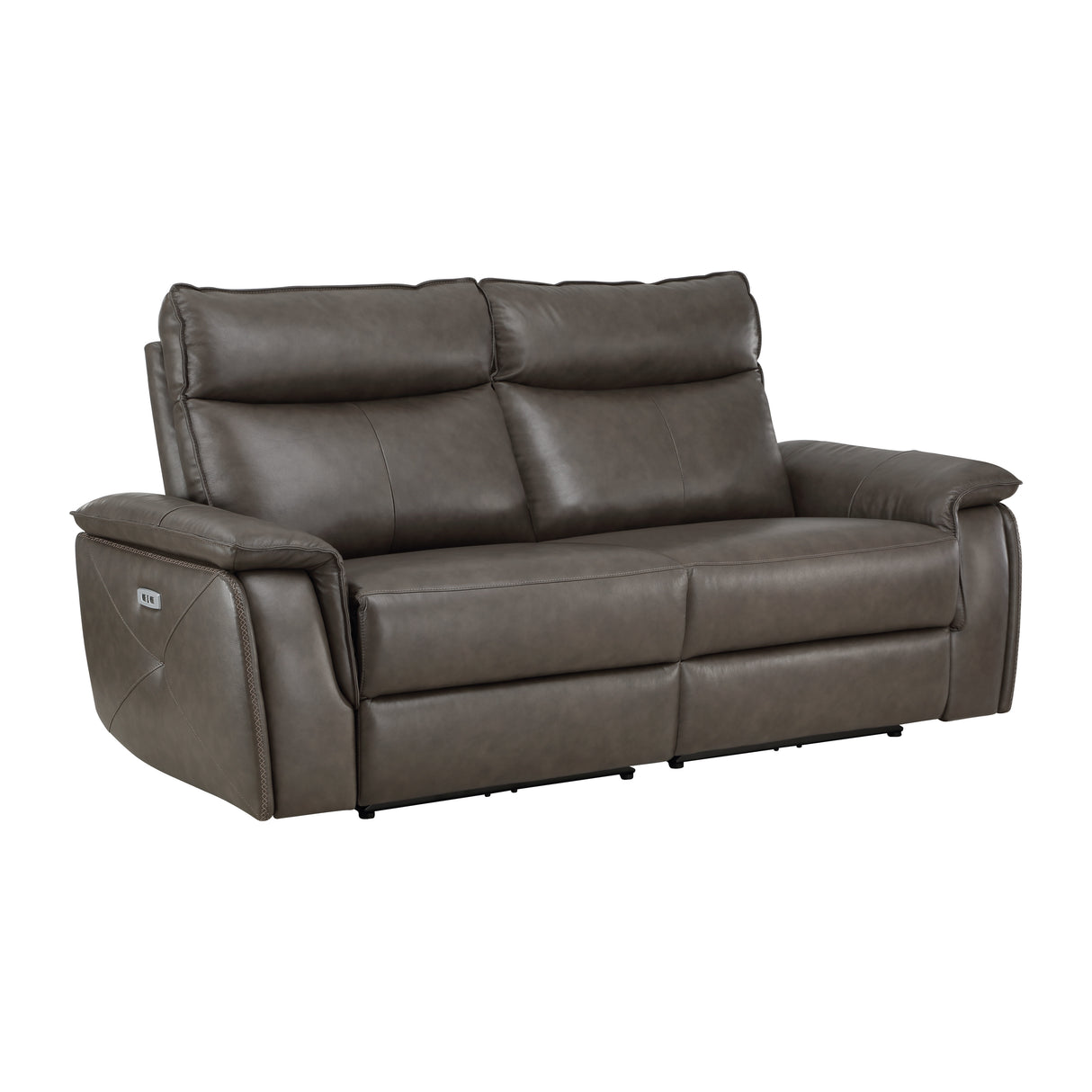 Maroni Power Double Reclining Love Seat With Headrests