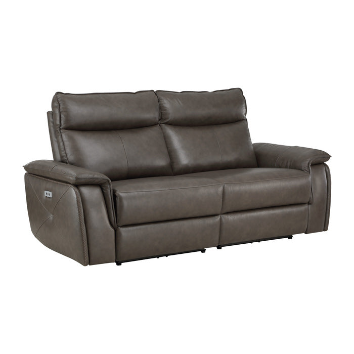 Maroni Power Double Reclining Love Seat With Headrests