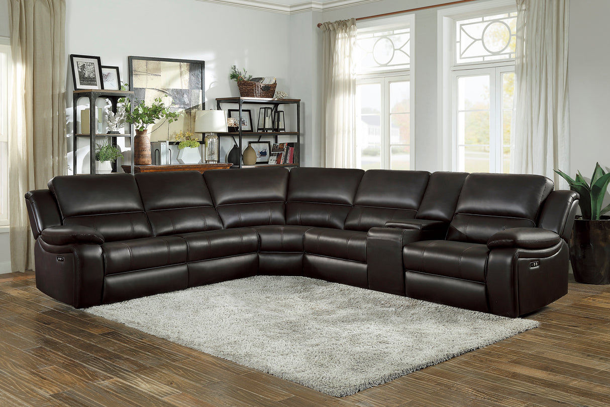 Falun 6-Piece Modular Power Reclining Sectional