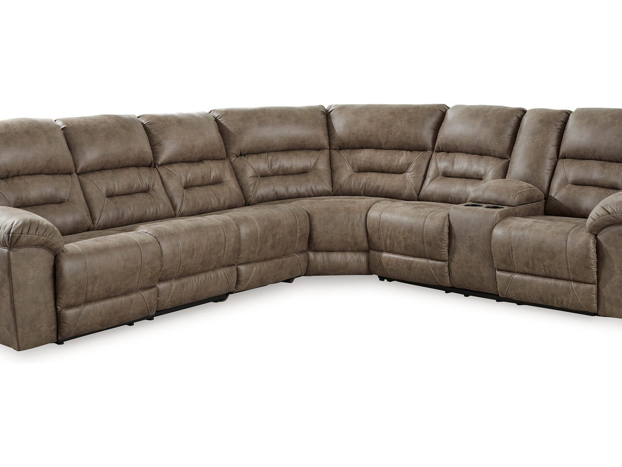 Ravenel Fossil 4-Piece Power Reclining Sectional
