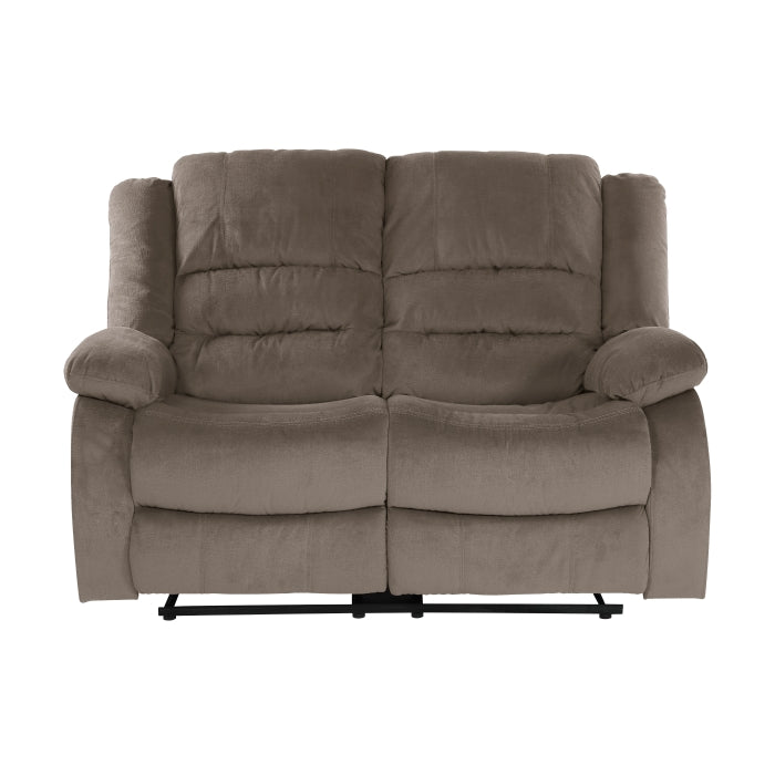 Jarita Chocolate Double Reclining Loveseat