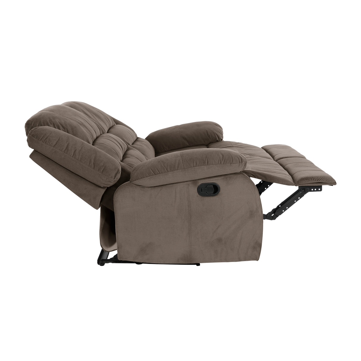 Jarita Chocolate Double Reclining Loveseat