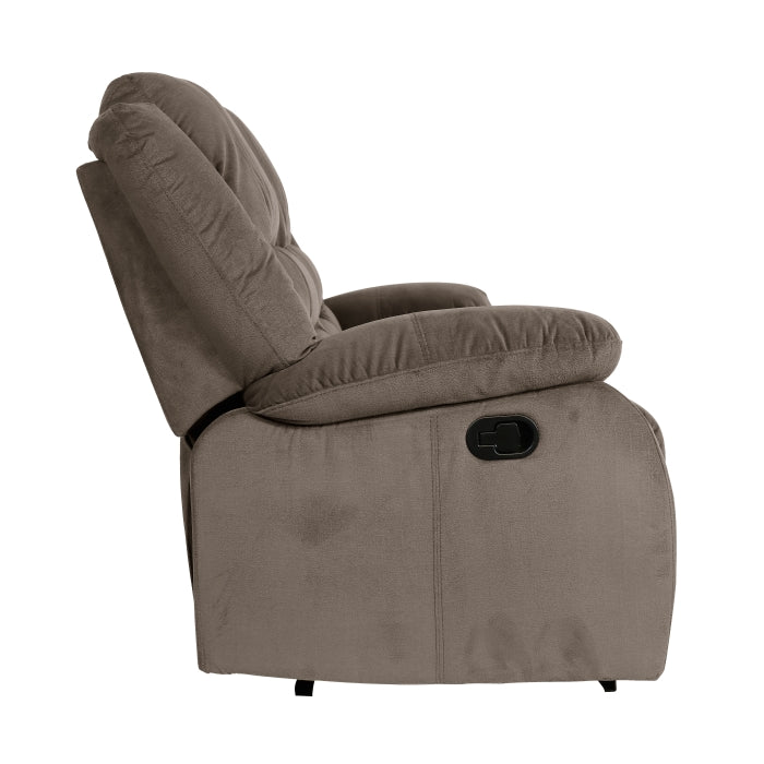 Jarita Chocolate Double Reclining Sofa