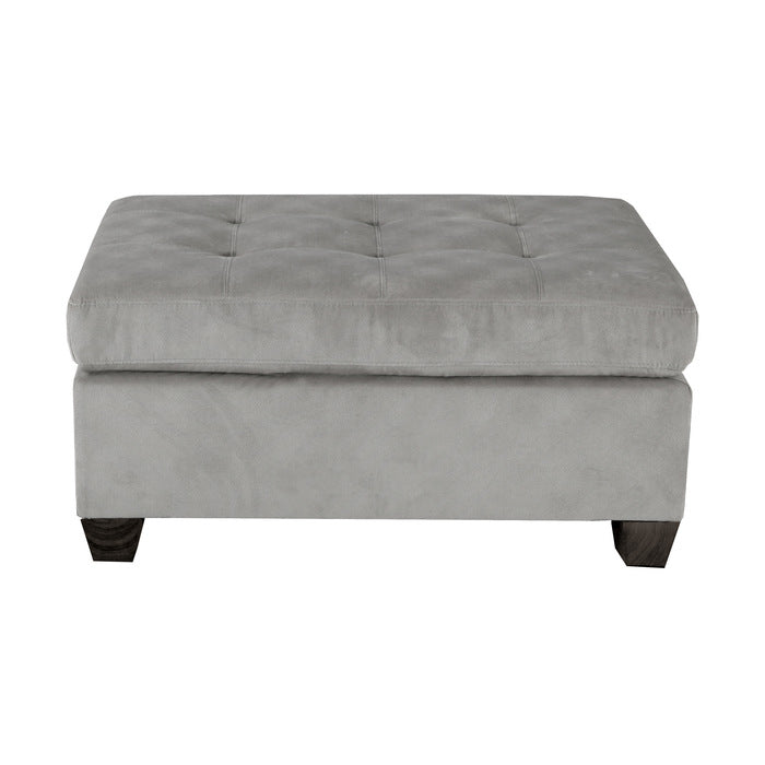 Emilio Taupe Ottoman