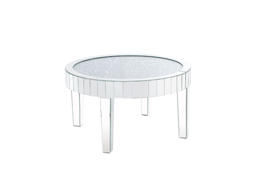 Ornat Mirrored & Faux Diamonds Coffee Table