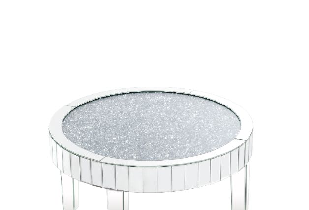 Ornat Mirrored & Faux Diamonds Coffee Table