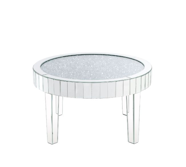 Ornat Mirrored & Faux Diamonds Coffee Table