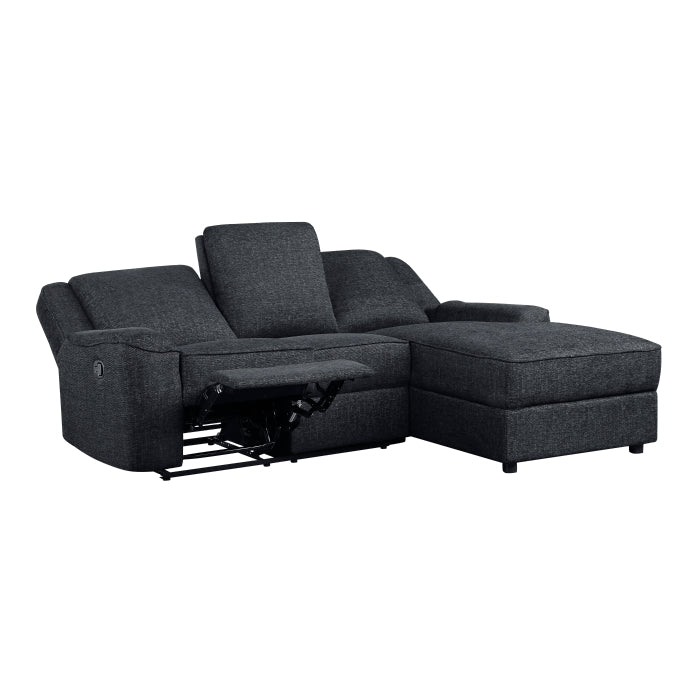 Monterey 2-Piece Reclining Sectional With Right Chaise