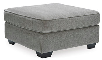 Altari Alloy Oversized Accent Ottoman