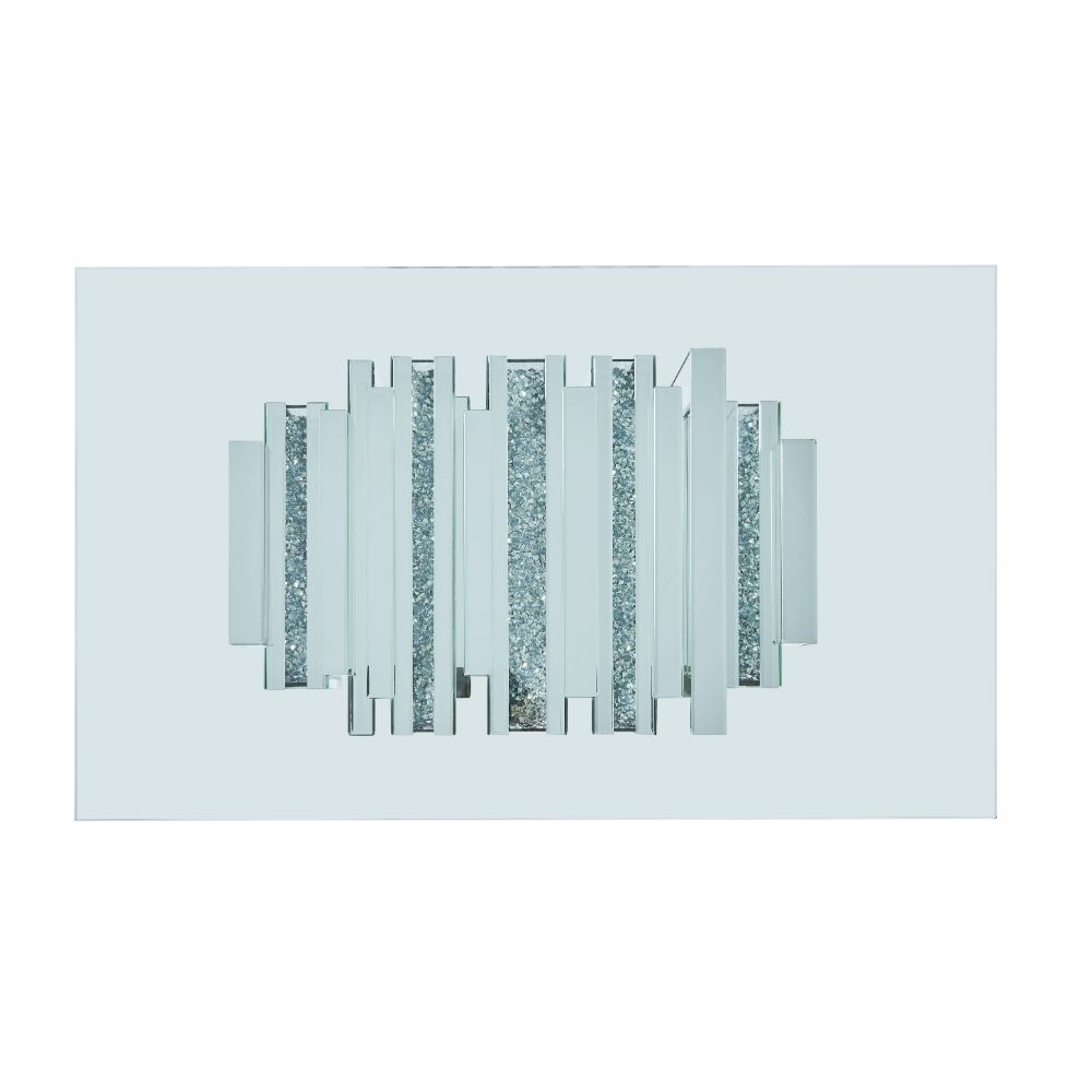 Noralie Mirrored & Faux Diamonds Coffee Table