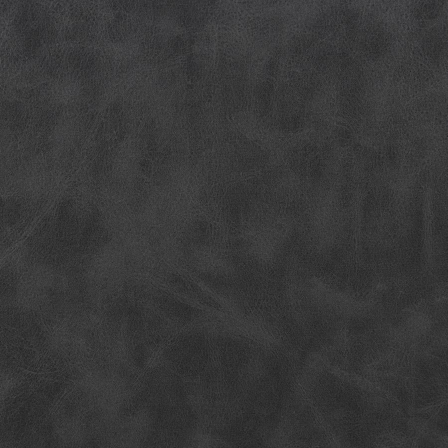 Althea Upholstered Tufted Back Office Chair Grey And Chrome