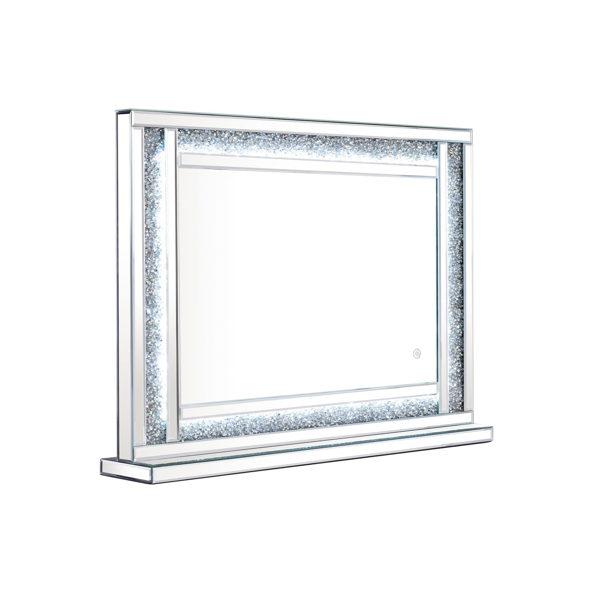 Crushed Diamonds LED Dressing Table