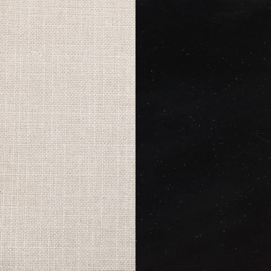 Austin Upholstered Bench Beige And Black