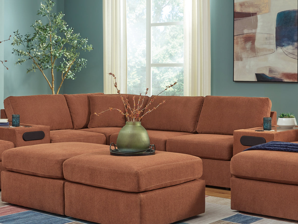 Modmax Spice 6-Piece Sectional And 2 Ottomans