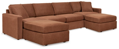 Modmax Spice 4-Piece Sectional And 2 Ottomans