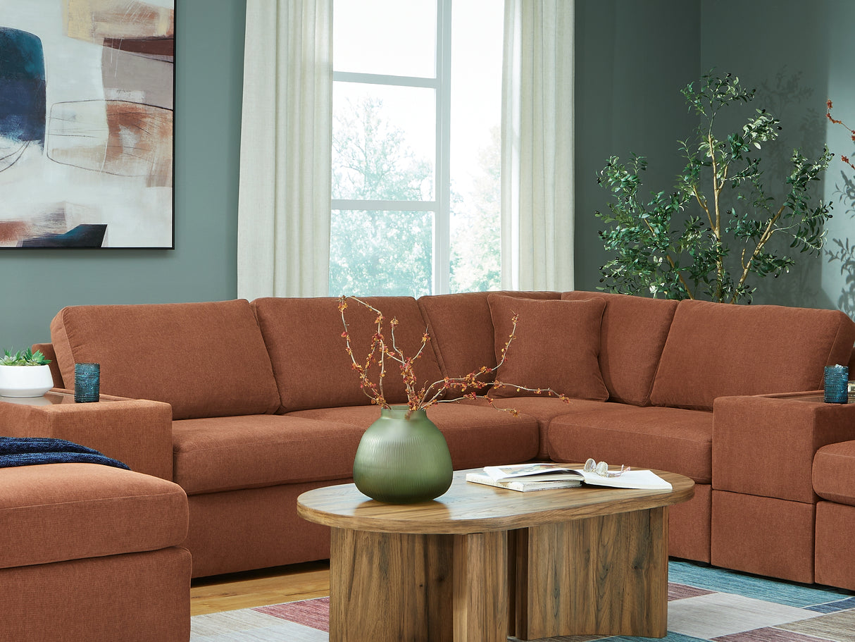 Modmax Spice 6-Piece Sectional And 2 Ottomans