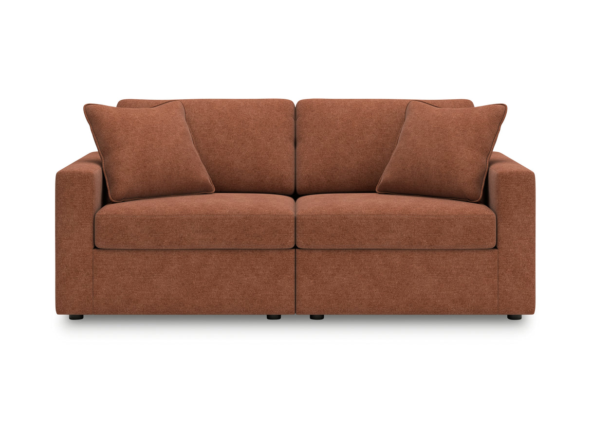 Modmax Spice 3-Piece Sectional Sofa, 2-Piece Loveseat And Swivel Glider Recliner