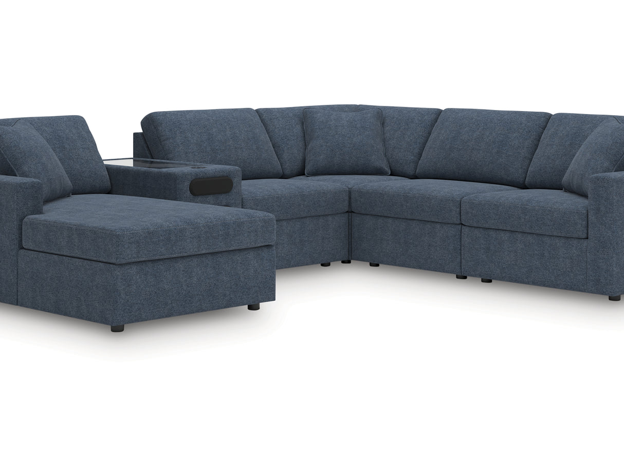 Modmax 6-Piece Sectional with Audio System and Chaise