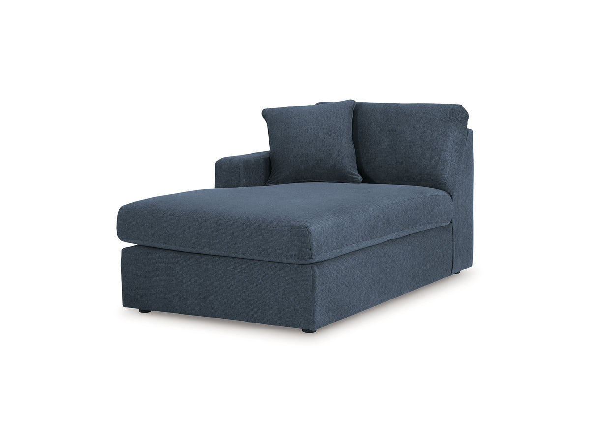 Modmax Ink 6-Piece Left-Arm Facing Sectional With Chaise And Ottoman