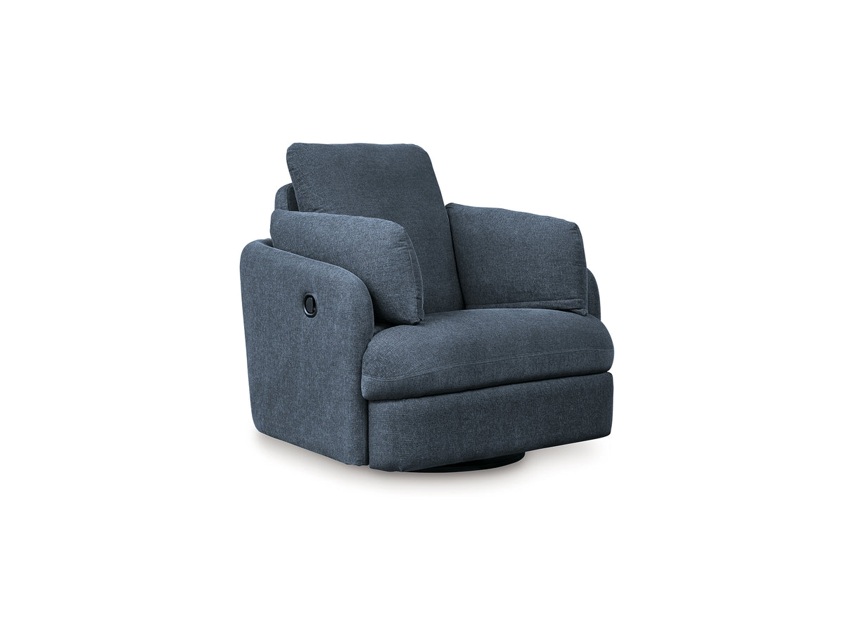 Modmax Ink 6-Piece Sectional And Swivel Glider Recliner