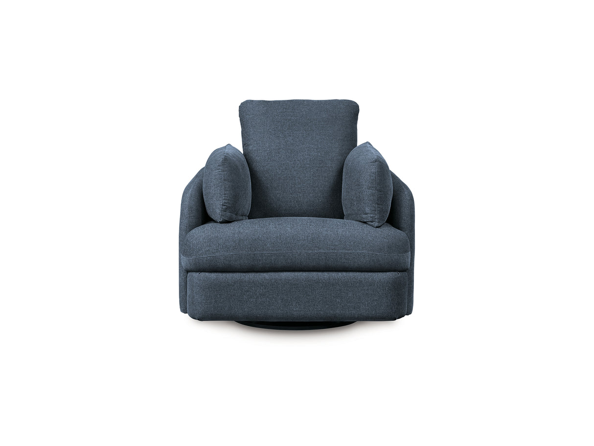 Modmax Ink 6-Piece Sectional And Swivel Glider Recliner